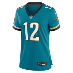 Nike Travis Hunter Jacksonville Jaguars Women's Alternate 2 Prowler Throwback Game Jersey Teal