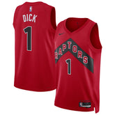 Gradey Dick Toronto Raptors Unisex Swingman Player Jersey Icon Edition Red | Nike for sale