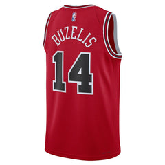 Matas Buzelis Chicago Bulls Unisex Swingman Player Jersey for sale Icon Editi- Red | Nike US