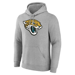 Jacksonville Jaguars Big & Tall Team Authentic Custom Hoodie Gray