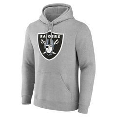 Las Vegas Raiders Big & Tall Team Authentic Custom Hoodie Gray