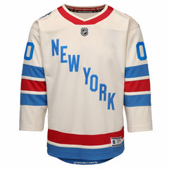 New York Rangers Outerstuff Youth 2026 NHL Winter Classic Premier Custom Jersey - White - NHL 203585795