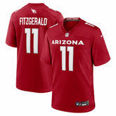 Nike Larry Fitzgerald Arizona Cardinals Team Retired Game Jersey Cardinal