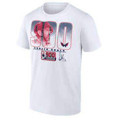 Alexander Ovechkin Washington Capitals 900th Career Goal T-Shirt - White - NHL 203596087