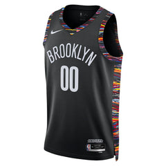 Brooklyn Nets Unisex 2025/26 City Edition Swingman Custom Jersey Black | Nike