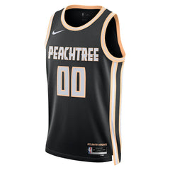 Atlanta Hawks Unisex 2025/26 City Edition Swingman Custom Jersey Black | Nike online