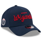Washington Wizards x Malbon Golf Unisex 9FORTY A-Frame Adjustable Hat Navy | New Era discount