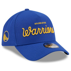 Golden State Warriors x Malbon Golf Unisex 9FORTY A-Frame Adjustable Hat for sale Royal | New Era online