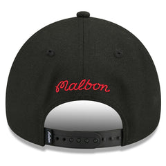 Chicago Bulls x Malbon Golf Unisex 9FORTY A-Frame Adjustable Hat Black | New Era Near Me