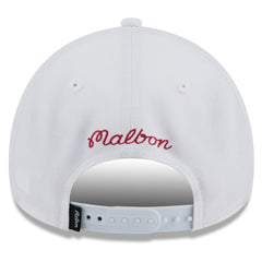 Miami Heat x Malbon Golf Unisex 9FORTY A-Frame Adjustable Hat White | New Era US