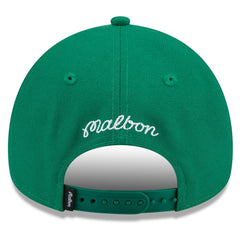 Boston Celtics x Malbon Golf Unisex 9FORTY A-Frame Adjustable Hat Green | New Era online