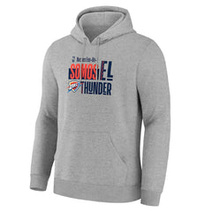 Oklahoma City Thunder Noches Training Hoodie Gray