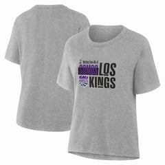 Sacramento Kings Women's Noches Training T-Shirt Gray