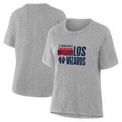 Washington Wizards Women's Noches Training T-Shirt Gray