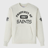 New Orleans Saints OVO x NFL Unisex Fleece Sweatshirt Heather Gray