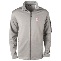 Washington Nationals Dunbrooke Pacific Full-Zip Fleece Jacket - Heather Gray - MLB Online