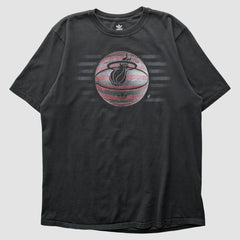 Miami Heat 2010s T-shirt Black Vintage | Adidas discount