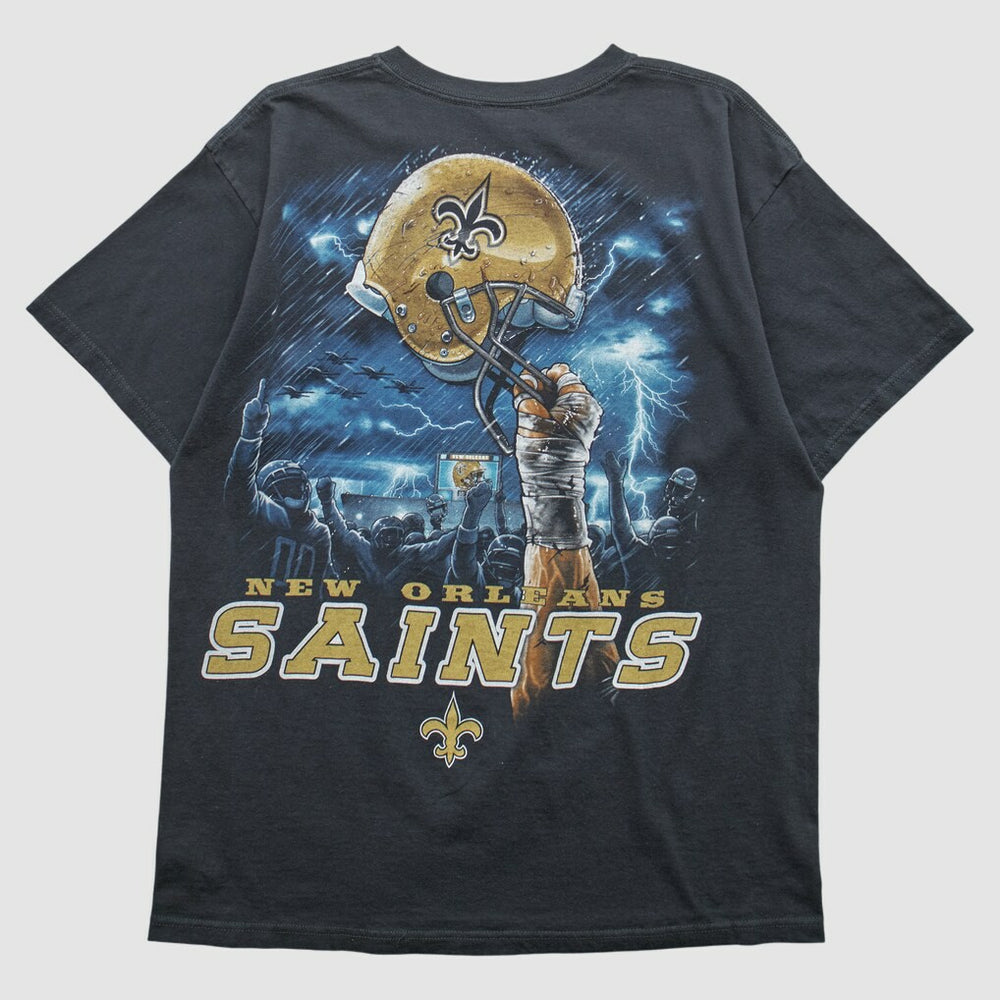 Fanatics New Orleans Saints NFL 2010s T-shirt Black Vintage