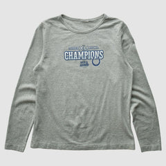 Fanatics Indianapolis Colts 2007 Long Sleeve T-shirt Heather Gray Vintage