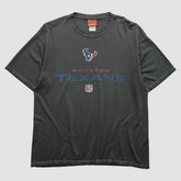 Fanatics Houston Texans Reebok 2000s T-shirt Charcoal Vintage