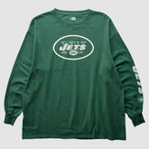 Fanatics New York Jets 2010s Long Sleeve T-shirt Green Vintage