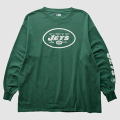Fanatics New York Jets 2010s Long Sleeve T-shirt Green Vintage
