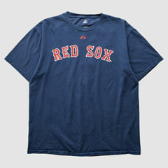 Boston Red Sox Majestic 2010s T-shirt - Navy - Vintage - Fanatics Lifestyle