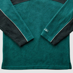 Fanatics Philadelphia Eagles NFL 2000s 1/4 Zip Sweatshirt Green Vintage