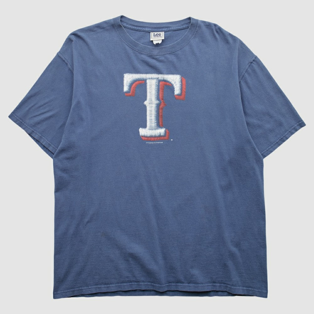 Texas Rangers Lee Apparel 2005 T-shirt - Blue - XVintage - Fanatics Online