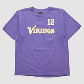 Fanatics Minnesota Vikings Reebok 2010s T-shirt Purple Vintage