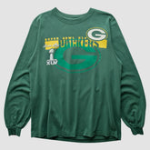 Fanatics Green Bay Packers 2011 Long Sleeve T-shirt Green Vintage