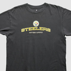 Fanatics Pittsburgh Steelers NFL 2000s Long Sleeve T-shirt Black Vintage