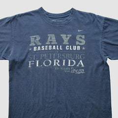 Tampa Bay Rays Nike 2009 T-shirt - Navy - Vintage - Nike on Sale