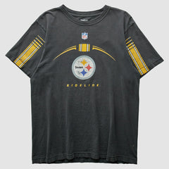 Fanatics Pittsburgh Steelers Reebok 2000s T-shirt Charcoal Vintage