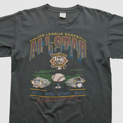 MLB All-Star Game Starter 1994 T-shirt - Charcoal - Vintage - Fanatics Sale
