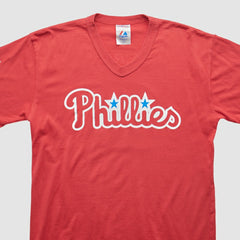 Philadelphia Phillies Majestic 2000s T-shirt - Red - Vintage - Fanatics on Sale
