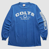 Fanatics Indianapolis Colts NFL 2000s Long Sleeve T-shirt Blue Vintage