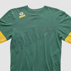 Fanatics Green Bay Packers 2000s Long Sleeve T-shirt Green Vintage