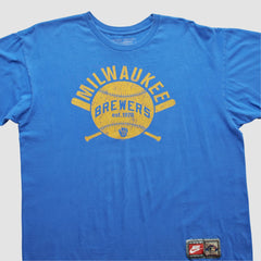 Milwaukee Brewers Nike 2000s T-shirt - Blue - Vintage - Nike Discount