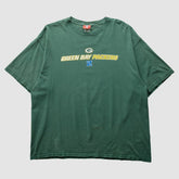 Fanatics Green Bay Packers NFL 2000s T-shirt Green Vintage