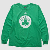 Boston Celtics 2010s Long Sleeve T-shirt Green Vintage | Adidas Lifestyle