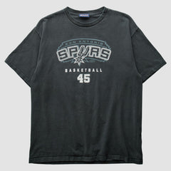 San Antonio Spurs Jansport 2010s T-shirt Black Vintage | Vintage for sale