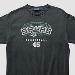 San Antonio Spurs Jansport 2010s T-shirt Black Vintage | Vintage for sale