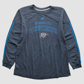 Oklahoma City Thunder 2010s Long Sleeve T-shirt Navy Vintage | Adidas Lifestyle