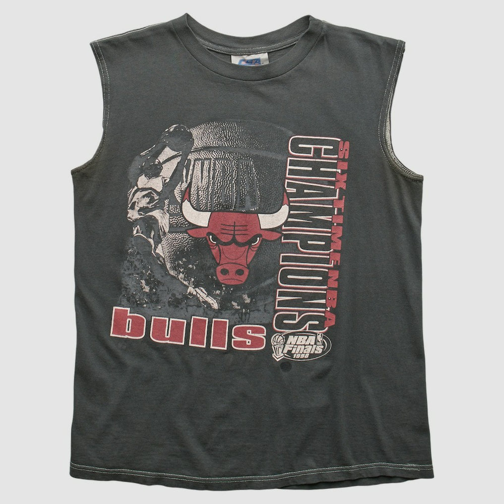 Chicago Bulls CSA 1998 Tank for sale Charcoal Vintage | Vintage Lifestyle