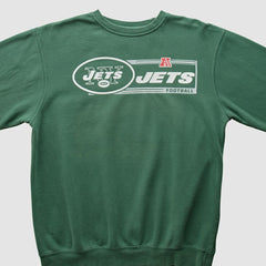 Fanatics New York Jets NFL 2010s Pullover Sweatshirt Green Vintage