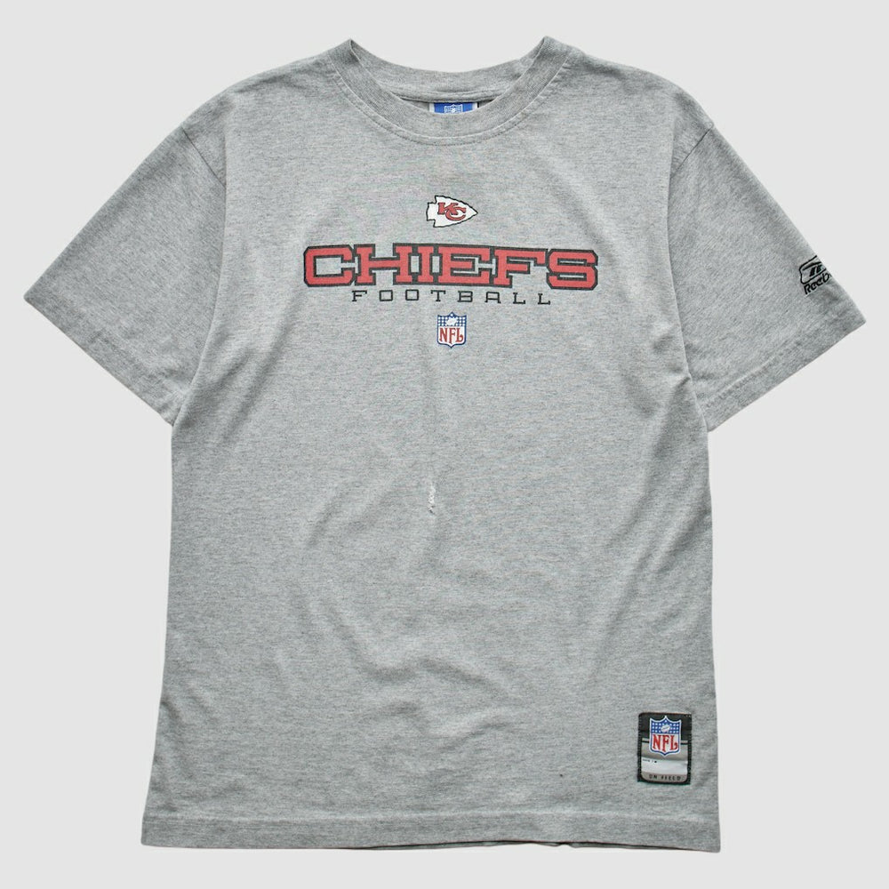 Fanatics Kansas City Chiefs Reebok 2000s T-shirt Heather Gray Vintage