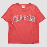 Los Angeles Angels Majestic 2000s T-shirt - Red - XXVintage - Fanatics Lifestyle