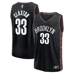 Nic Claxton Brooklyn Nets 2025/26 City Edition Fast Break Jersey Black | Fanatics discount