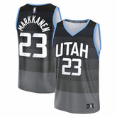 Lauri Markkanen Utah Jazz Youth 2025/26 City Edition Fastbreak Jersey Black | Fanatics outlet